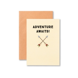 Personalisierte Einladungskarte Abenteuer Bild