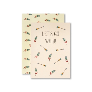 Einladungskarte Kindergeburtstag Wildes Abenteuer Bild